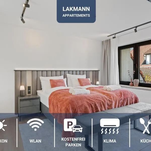 1-2 Personen - Parkplatz - Fahrradgarage - Zentrum - Küche - Balkon - Klima, hotel in Sankt Martin