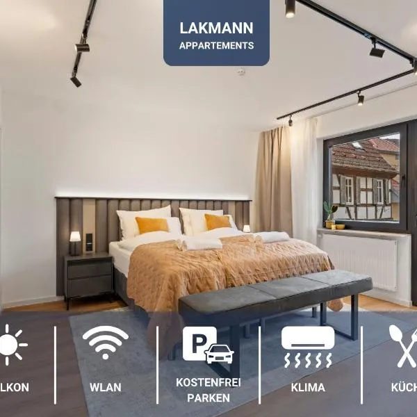 1-2 Personen - Parkplatz - Fahrradgarage - Zentrum - Küche - Balkon - Klima, hotell sihtkohas Sankt Martin