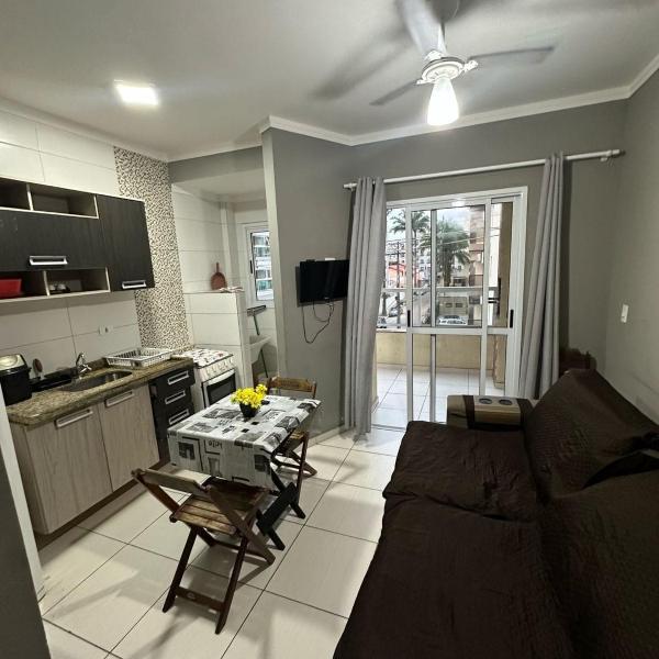 Ap um dormitório com ar condicionado ou ventiladores de teto, churrasqueira - Foto 4