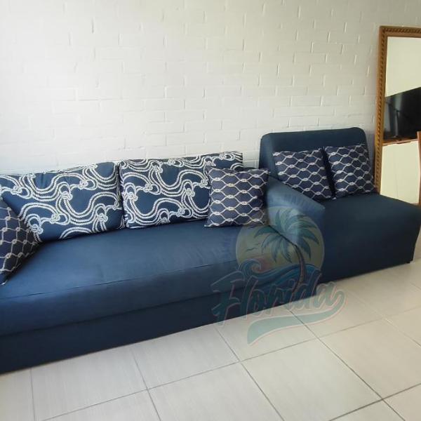 Apto com 2 quartos a 1 quadra do mar com ar condicionado - Foto 5