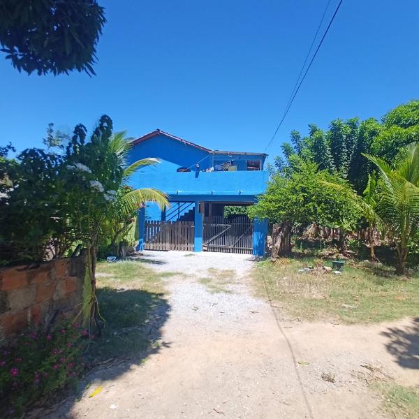 Lugar de descanso e muito verde praia e lagoa Araruama