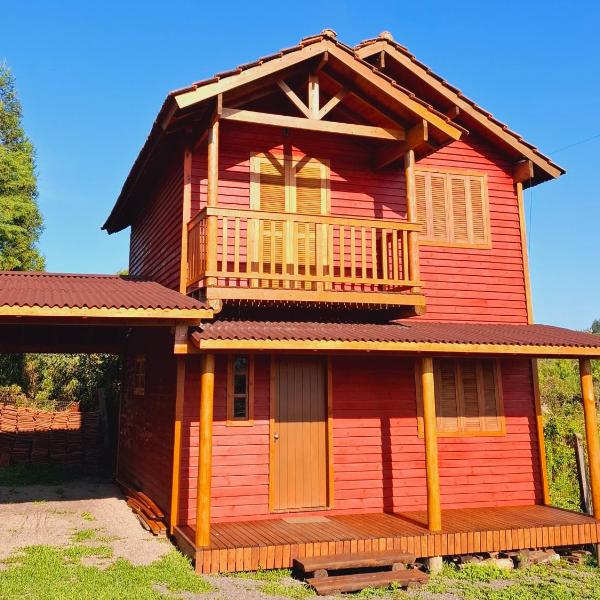 Cabana Vermelha Aconchego da Serra