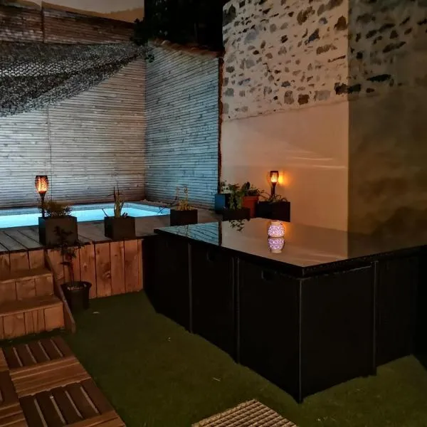 Chambre privée au pied des cevennes, hotel v destinácii Lodève