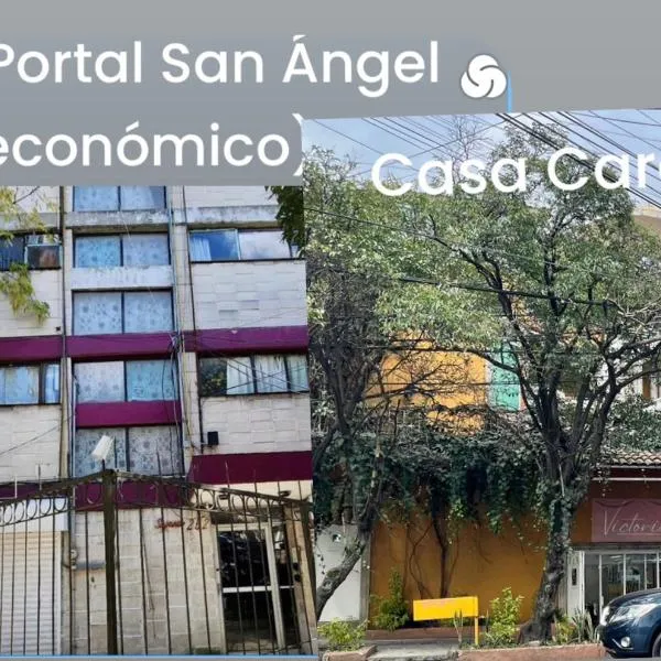 Satya Suites & Portal San Angel Flats, hotell i Mexico City