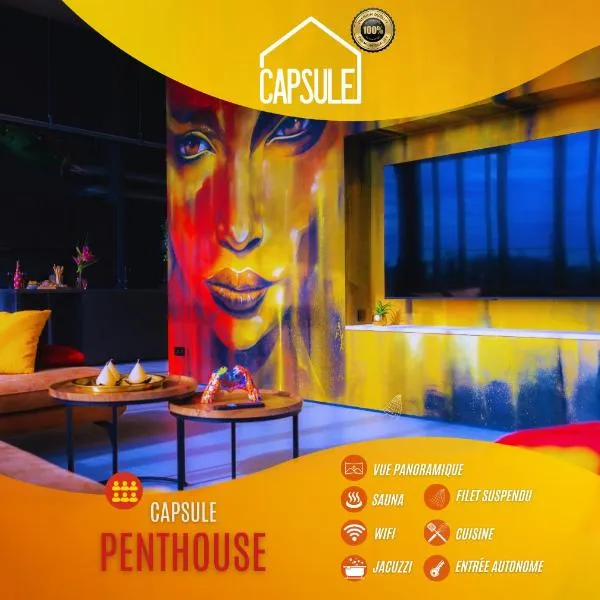 Capsule Penthouse Mons centre, hotel in Mons