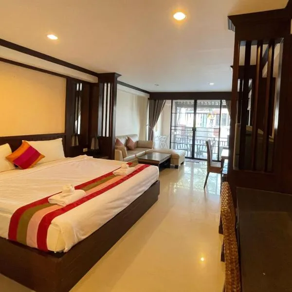 ปึกเตียนซีวิว คอนโดเทล Family Suite, hotel v destinaci Ban Tanot Noi