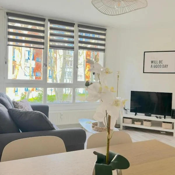 Appartement jusqu'à 4 Voyageurs, hotel in Villeneuve d'Ascq