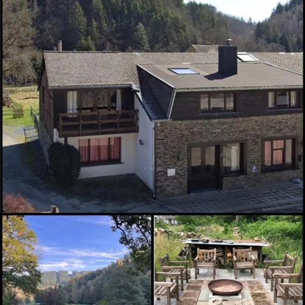 Charmant vakantiehuis aan de Ourthe in Maboge La Roche en Ardenne, hotel in La-Roche-en-Ardenne