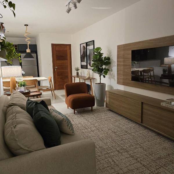 Apartamento Decorado 3/4 em condomínio frente Mar - Foto 5