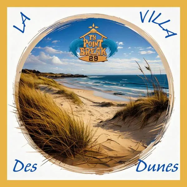 La Villa des Dunes bord de mer, hotel in Loctudy