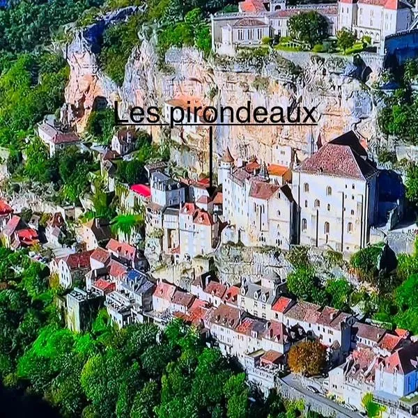 Les pirondeaux, hótel í Rocamadour
