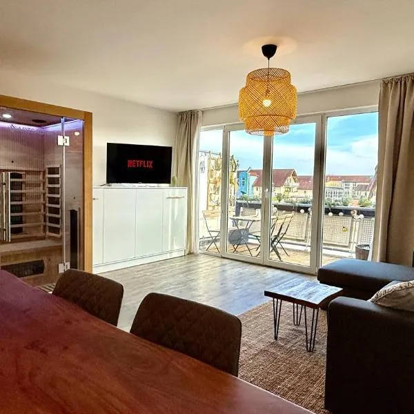 Modernes Apartment im Boho Style，位于Glindow的酒店