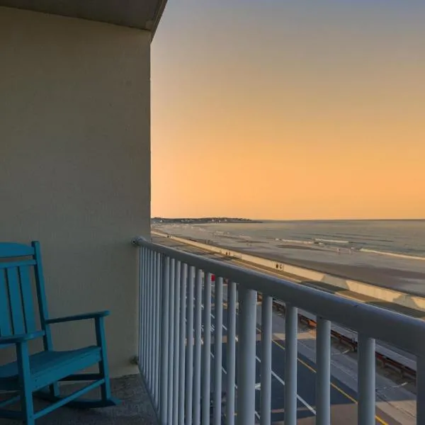 Hampton Tides-Ocean View-Top Floor With Balcony โรงแรมในแฮมป์ตัน