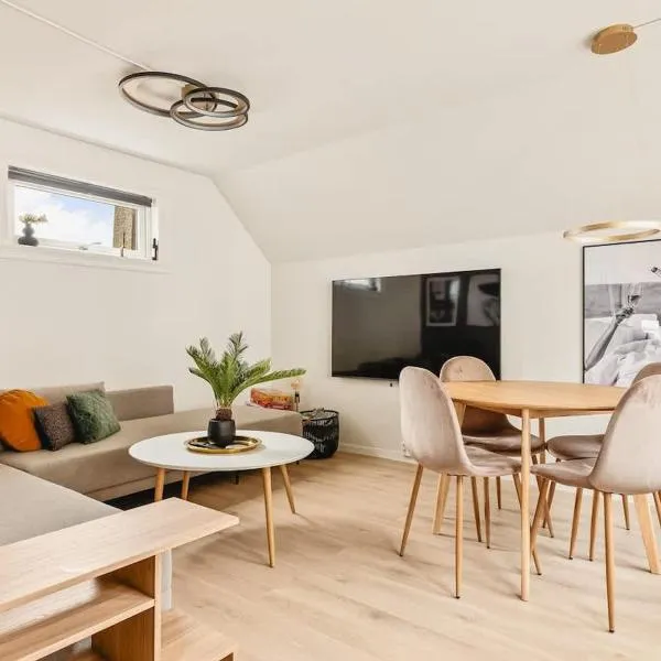DINBNB Apartment l Skansen funhouse - 400m to Bryggen Gym & Parking, viešbutis Bergene