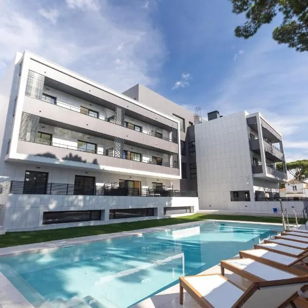 Fels Apartments, hotel v destinaci Castelldefels