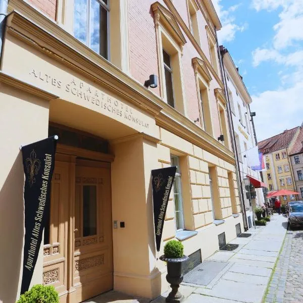 Apartments Altes Konsulat, hotel v destinaci Stralsund