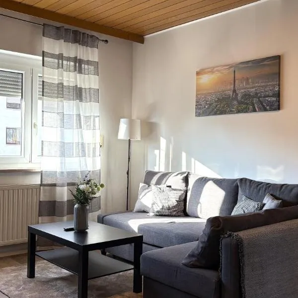 Helle gemütliche 3-Zi-Whg mit Terrasse und Gartenzugang, hotel v destinaci Kulmbach