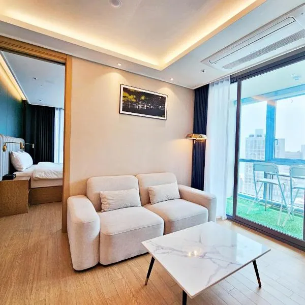 Haeundae La Mer, hotel v destinaci Pusan