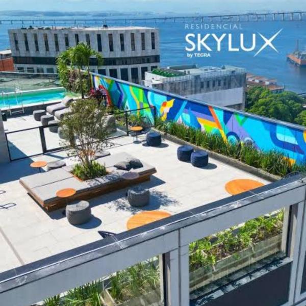 Flat industrial Skylux piscina e Netflix Rio de Janeiro