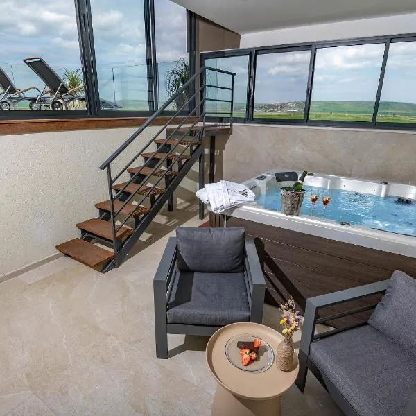 נעם בגלבוע -2 סוויטות מהממות עם נוף לגלבוע, hotel v destinácii H̱efẕi Bah