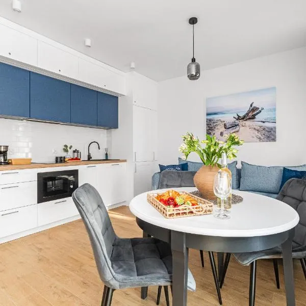APARTAMENTY MIERZEJA - STEGNA PARK II, z jedną sypialnią, 500 m od plaży, hotel em Stegna