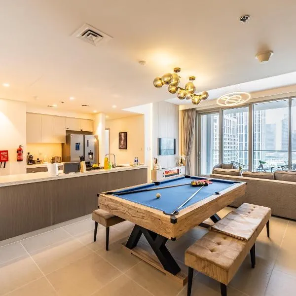 the London Condo - Forte Downtown Dubai, hotel in Dubai