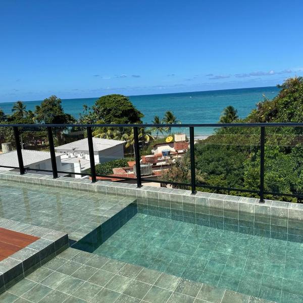 Apartamento Flat Pé na Areia Vista Incrível