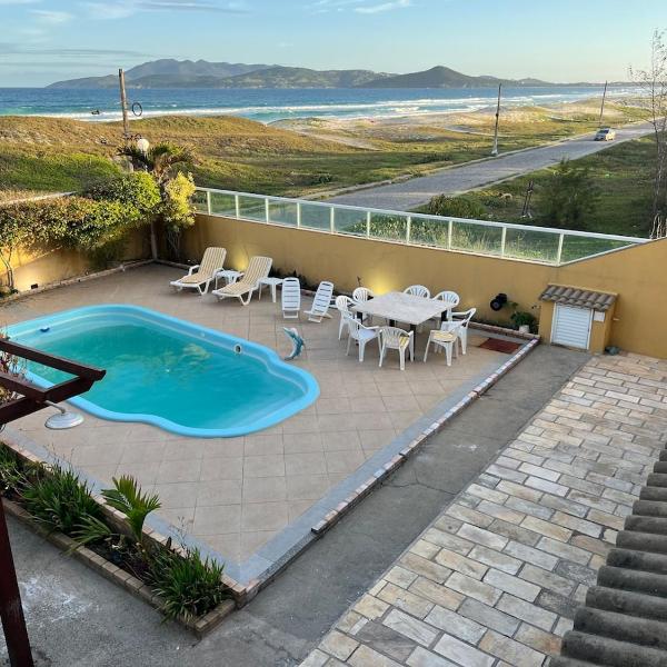 Ampla casa completa, pé na areia Praia do Foguete, Cabo Frio
