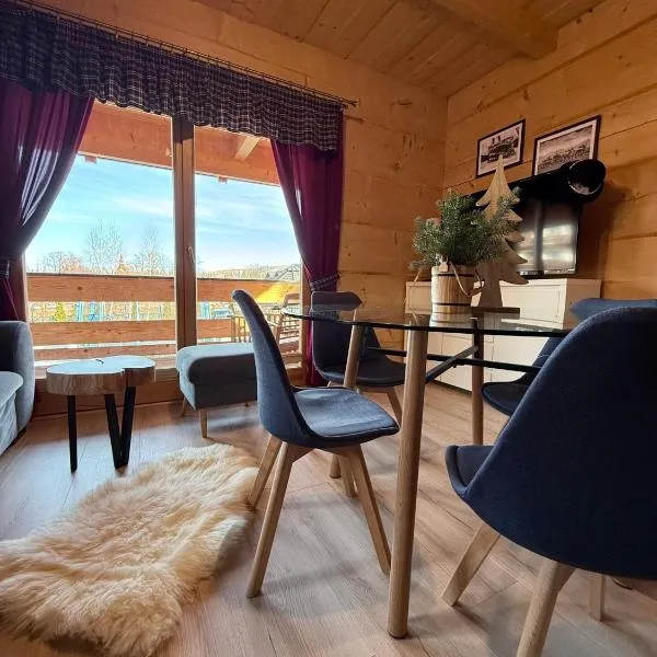 Domki w Białce pod Basenami, 50 m od term i wyciągów, viešbutis mieste Tatrų Bialka