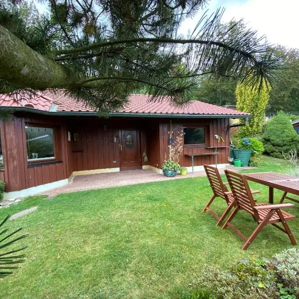 Lodge am Wald Terrasse Garten Grill ruhige Lage Wandern、Wienrodeのホテル