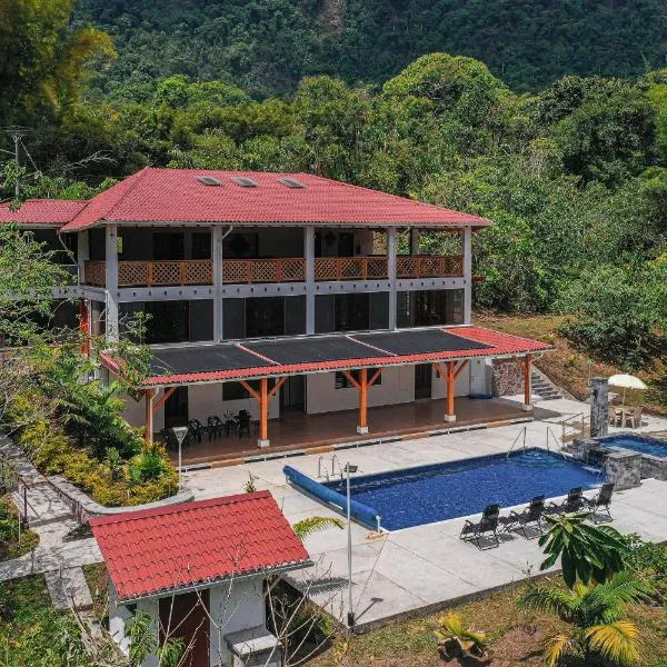 Hostería Mindo Mágico, hotel v destinaci Mindo