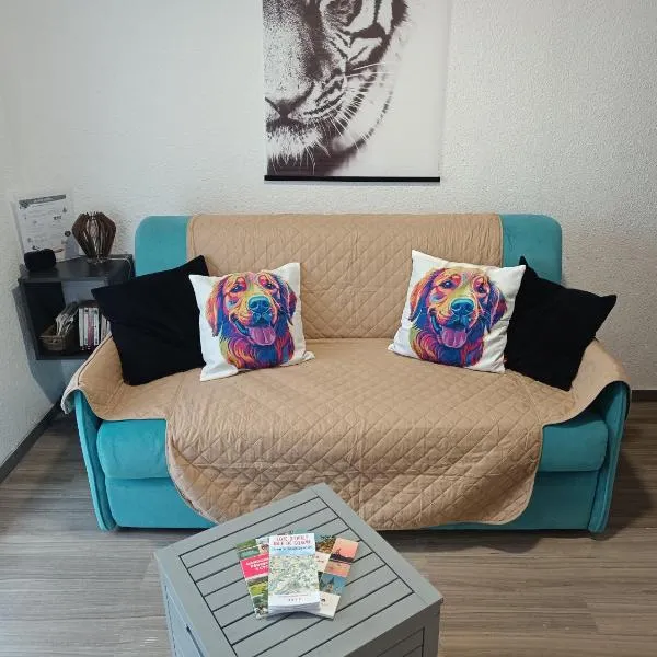 Chez Lilie, Studio cosy classé 2 étoiles Plage de Stella, hotel v destinácii Cucq