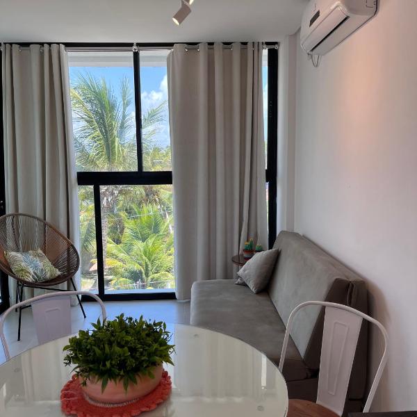 Vista privilegiada de coqueiral e mar, Rooftop, Piscina e Pé na Areia em Maraca - Foto 5