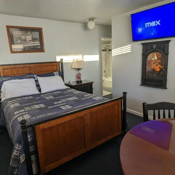 샌디에 위치한 호텔 Majestic Rockies Motel
