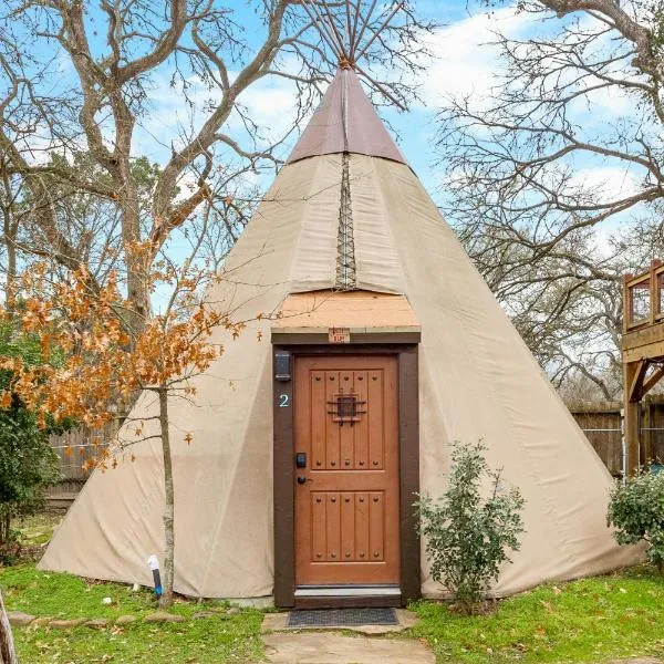 Deer Run - Tipi 2, hotel v destinaci New Braunfels