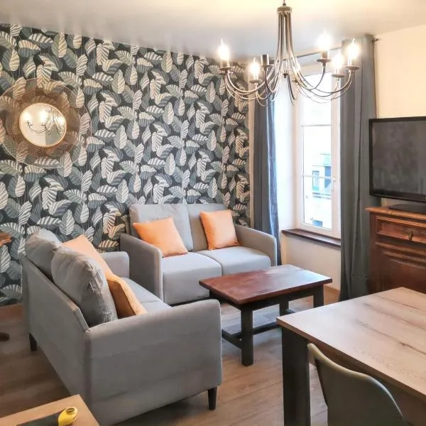 Appartement cosy à Saint-Vaast-la-Hougue - 55 m² avec jardin – hotel w mieście Saint-Vaast-la-Hougue