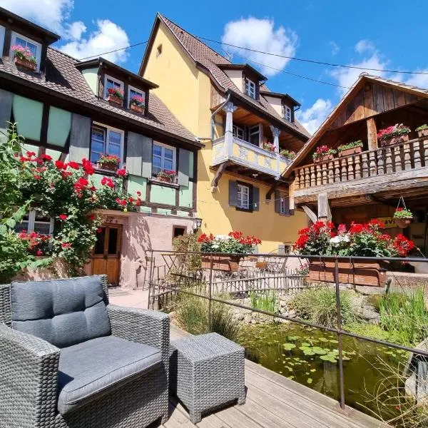 Le Gambrinus Chambres d'hôtes et restaurant, hotel v destinaci Beblenheim