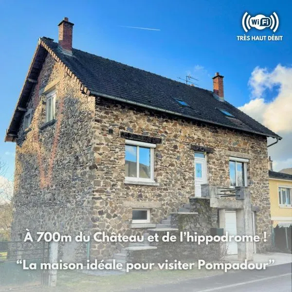 Maison individuelle à deux pas du château de Pompadour et de l'hippodrome !, hotel in Arnac-Pompadour