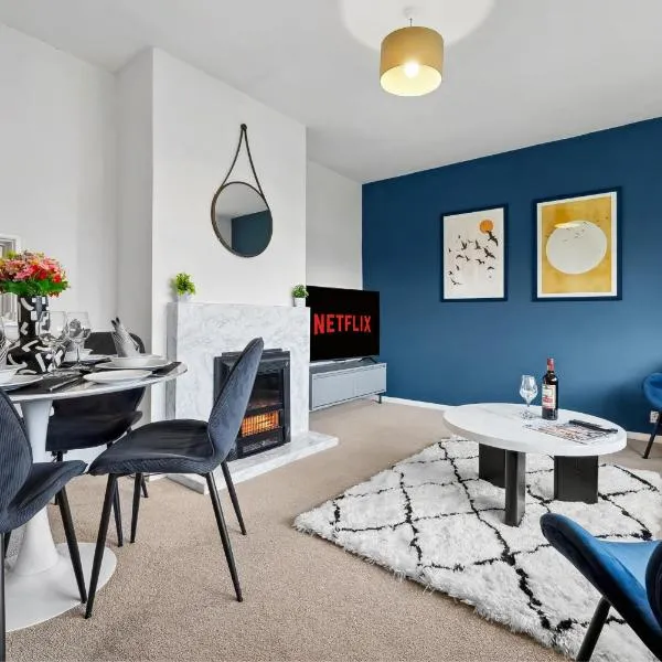 2 Bedroom Bungalow with Parking that Sleeps 6, viešbutis mieste West Horsley