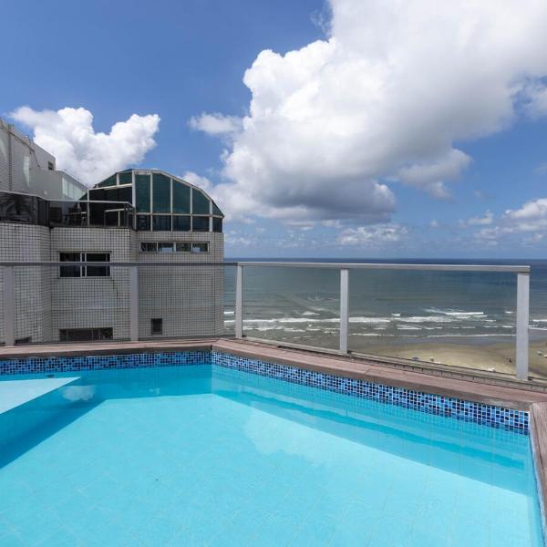 Cobertura a beira mar com piscina e churrasqueira - Foto 4
