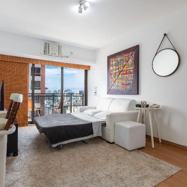 (1008) Apartamento 1 Quarto e Vista para o Cristo - Foto 2