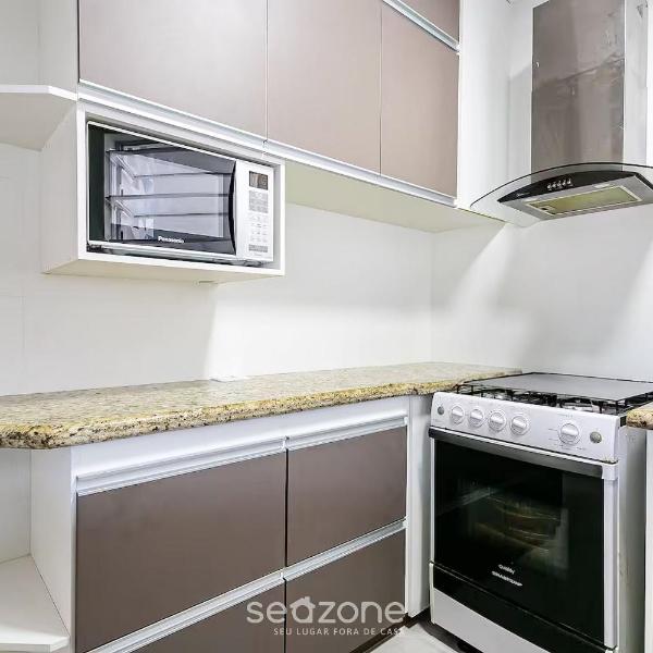 Apto vista mar c/ churrasq 250m da Praia CTA022 - Foto 3