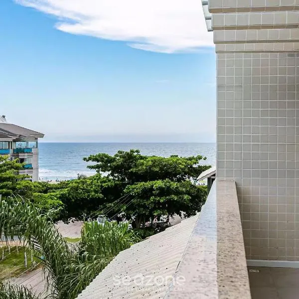 Apto vista mar c/ churrasq 250m da Praia CTA022, ξενοδοχείο στη Φλοριανόπολη