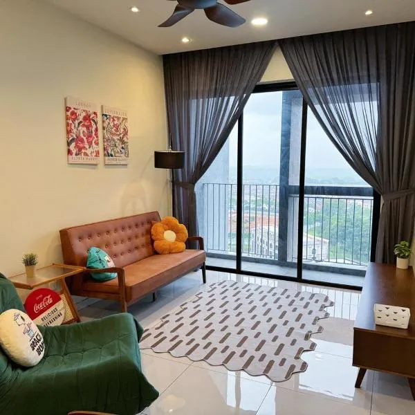1506 SkyTree Bukit Indah Aeon 1min, hotel v destinaci Johor Bahru