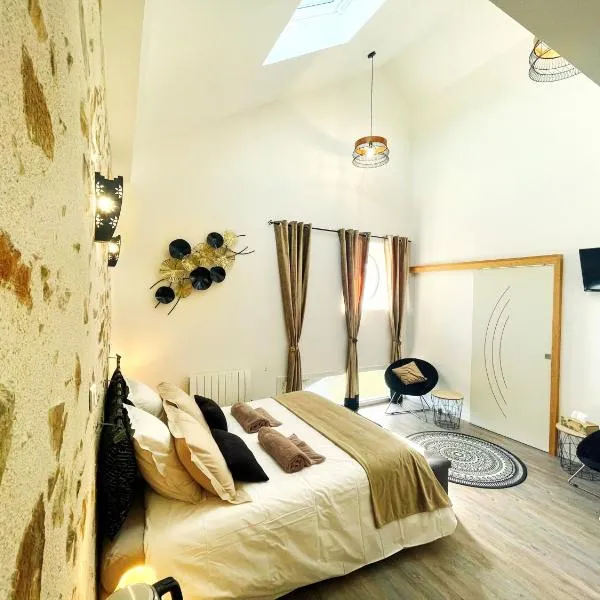 "La Petite Félixière" à 25 min du Puy du Foù, 10 min de Cholet, et 35 min de Nantes, hotel em Saint-André-de-la-Marche