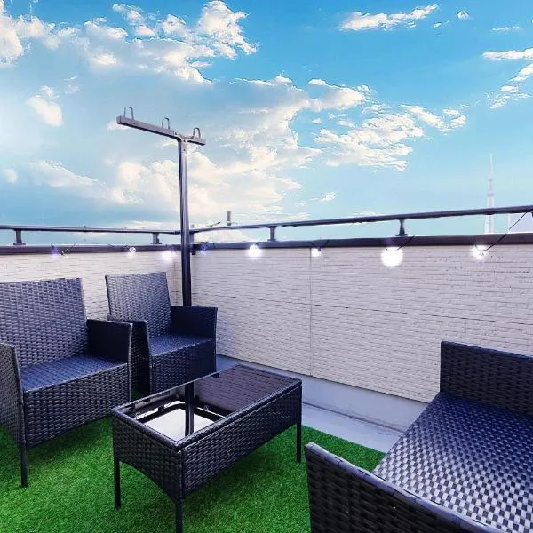 European villa, hotel a Tokyo