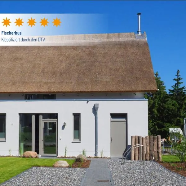 Fischerhus Loddin mit Sauna und Kamin, khách sạn ở Loddin