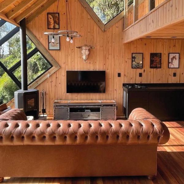 Cabana Texas com jacuzzi e vista incrível - Foto 4