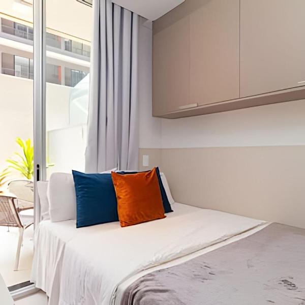 Studio com quintal próximo Av Paulista