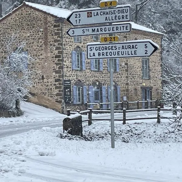 Le Matagot Auberge-Restaurant, hotel v destinácii Mazerat-Aurouze
